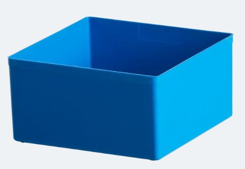 [978017025] INZETBAK IEP-106 BLAUW AFM 108X108X63mm 