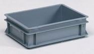 [974007290] PLASTIC CONTAINER 400x300x120 AND 4312 LIGHT GRAY