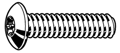 [048000240] TORX SAFETY BOLT+PIN AHU STAINLESS STEEL A2 M5X40