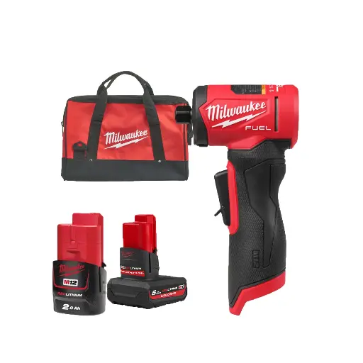 [260001295] CORDLESS ANGLE STRIN GRINDER M12 FDGA2-522B WITH 1 BATTERY AND CHARGER