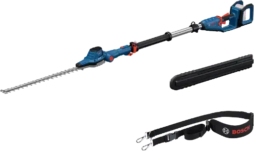 [065001120] BOSCH PRO GHE 18V-50 T BATTERY HEDGE TRIMMER WITH TELESCOPIC HANDLE 2.5m IN BOX 06008D5000