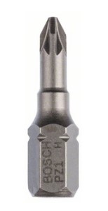 [066001870] SET a 10st BIT EXTRA HARD PZ1 25mm 2607001555