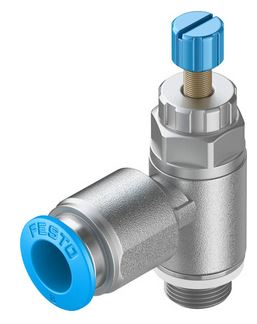 [084002280] FESTO SMOORVENTIEL TERUGSLAGKLEP GRLA-1/8-QS-8-RS-D 534337