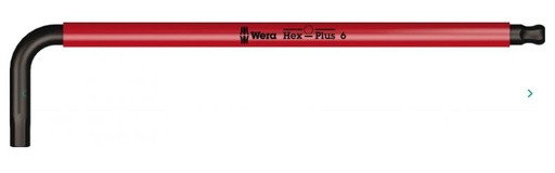 [165001820] WERA INB.SL. 950 SPKL 6.0MM MULTICOLOUR 05022203001