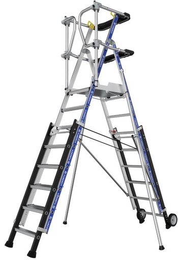 [223000105] SHERPASCOPIC WORK PLATFORM 1702272963 FOLDABLE + ADJUSTABLE 8-11TR H=184-254mm