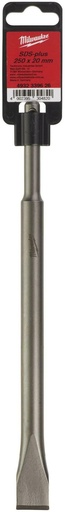 [260000490] MILWAUKEE CHILL FLAT 20mm L=250mm SDS+ 4932339626