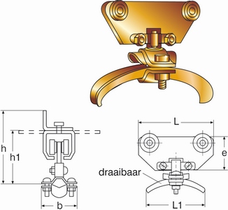 [280000425] REMA RONDKABELWAGEN 135-8/15 TBV KABEL 8-15