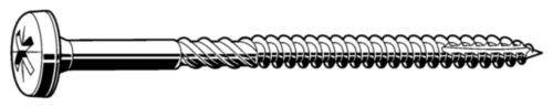 [056000155] CHIPBOARD SCREW ELVZ VBA BCK PZ 5.0x30