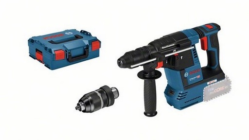 [065000340] CORDLESS ROTARY HAMMER GBH 18V 26F SOLO L-BOXX WITH INTERCHANGEABLE HEAD