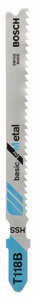 [066000270] KRT a 5st BOSCH T118 B DECOUPEERZAAGBLAD 'Basic thick Metal' 92mm 2608631014