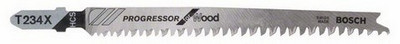 [066000310] KRT a 5st BOSCH T234 X DECOUPEERZAAGBLAD 'Progressor for Wood' 117mm 2608633528