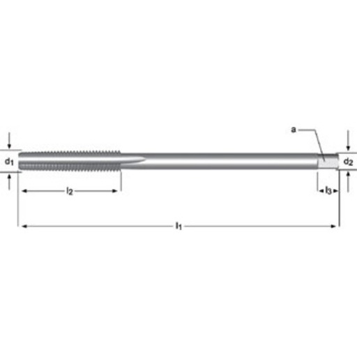 [071000400] MACHINE TAP E303 M10 NO.3 L=140mm