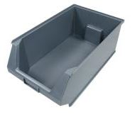 [096000050] STACKABLE BIN GREY 180x300x500mm HxWxL NR-57 (per piece)