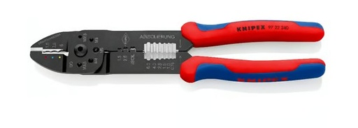 [110001020] KNIPEX CABLE LUGGAGE PLUG 97 22 240 L=240mm UNINSULATED AND INSULATED CABLE LUGS 0.75-6mm2
