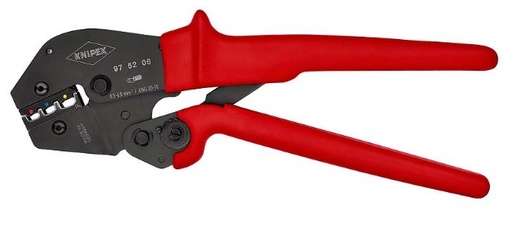 [110001272] KNIPEX CRIMPING TOOL 97 52 06 SB 0.5-6.0 mm² INSULATED CABLE LUGS