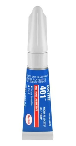 [115000150] TUBE LOCTITE SNELLIJM 401 3gr. UNIVERSEEL             - KLEINE VERPAKKING - 195651