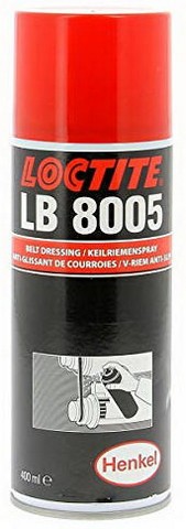 [115000320] LOCTITE BELT DRESSING SPRAY LB-8005 400ml. belt lubricant 232294