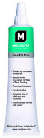 [124000030] MOLYKOTE COPPER PASTE CU 7439+ TUBE 100gr