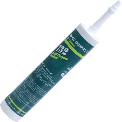 [124000335] DOWSIL SILICONE KIT 310ML. WHITE DC732RTV FOODGRADE