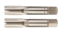 [128002515] SET of 2 HAND TAPS HSS BSP GAS DR. 1"-11 21.405.3325 DIN 5157