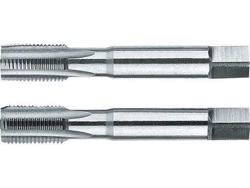 [128019155] SET A 2 PCS HSS HAND TAPS  BSP 1/8"-28 21.400.0973 ISO 529