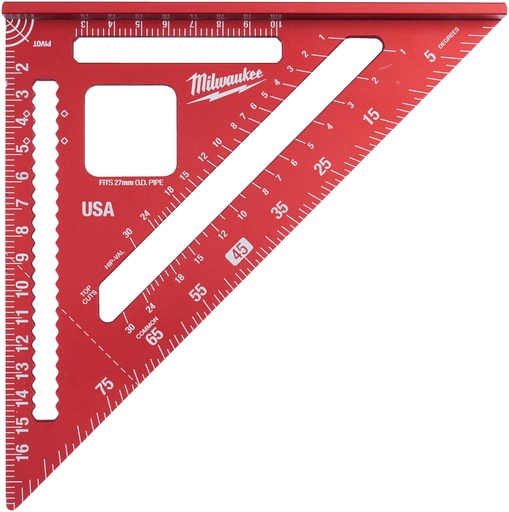 [260002060] MILWAUKEE RAFTER MEETDRIEHOEK METRISCH 18CM 4932472124