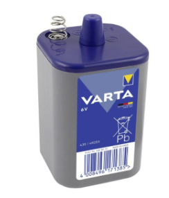 [178000055] BATTERIJ 4R25X 6 VOLT