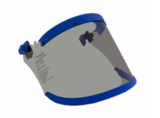 [972000345] GELAATSCHERM ERGO S 3POWER KL2 HRC 3 27 CAL/CM2 UNIVERSEELBEVESTIGING