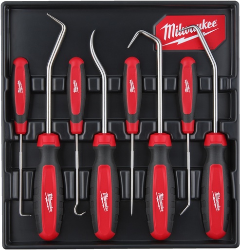 [260001375] MILWAUKEE HOOK & PICK SET HAKENSET 8-Delig 4932480569