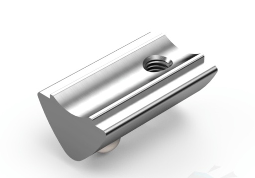 [918000470] INDRAAIBARE T-SLEUF MOER 12,9x7,2mm ZU ISB MET VEERBELASTE KOGEL M8