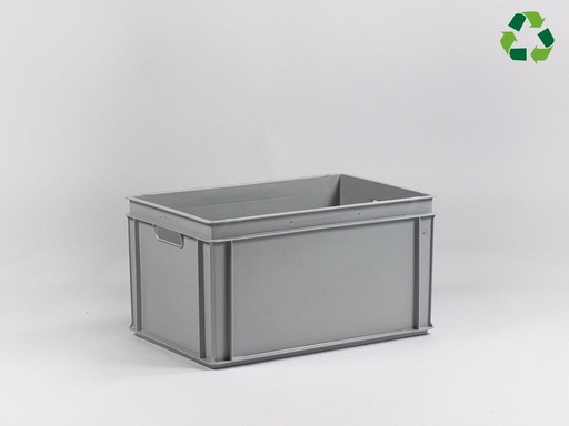 [974000225] KUNSTSTOF BAK GRIJS 600x400x325mm EN-6432-2