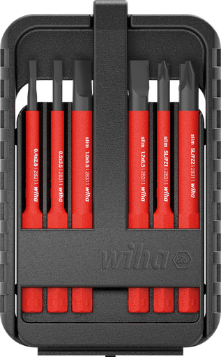 [166000130] WIHA SLIMBIT ELECTRIC INBUS SET 6-dlg. IN FLEX.BOX INBUS 43159