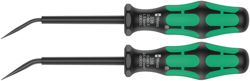 [165000130] WERA 338/2 SLEUFSCHROEVENDRAAIER KLEMMENBLOK-BEDIENINGSGEREEDSCHAP 2-Delig 