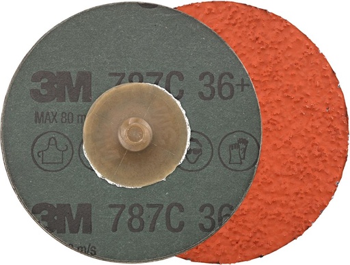 [001000230] 3M ROLOC FIBERSCHIJF 787C  Ø75mm K36 787981