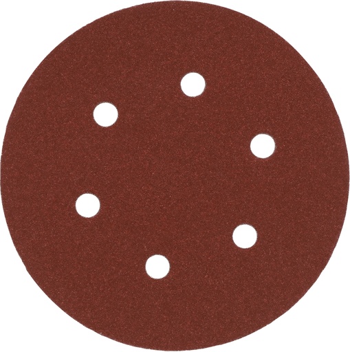 [260001180] MILWAUKEE 150/6 HL SCHUURPAPIER VOOR VLAKSCHUURMACHINES 150mm KORREL 40 (10) Stuks. 4932492207
