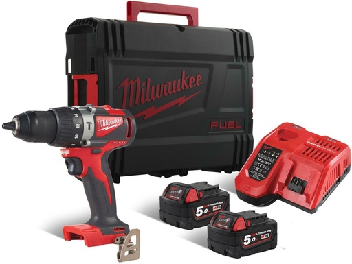 [260001565] MILWAUKEE M18™ M18 BLPD2-502X KOOLBORSTELLOZE ACCU KLOPBOORMACHINE 4933464517