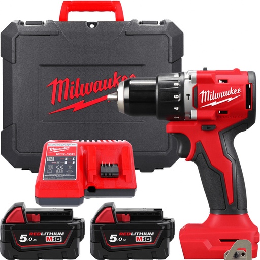 [260001625] MILWAUKEE M18™ M18 BLPDRC-502C  COMPACTE KOOLBORSTELLOZE ACCU KLOPBOORMACHINE 4933492826