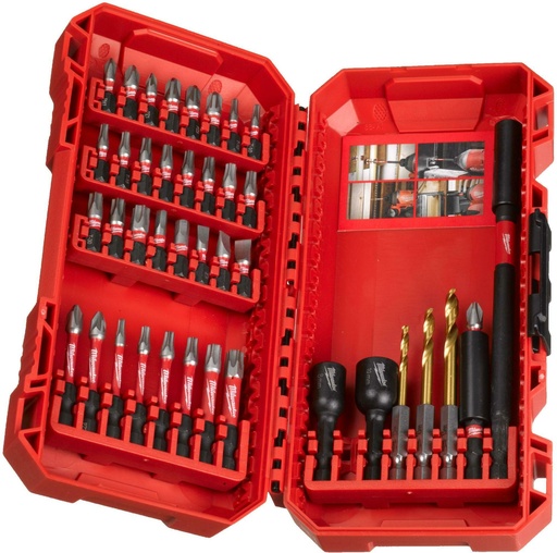 [260001790] MILWAUKEE SHOCKWAVE™ IMPACT DUTY BIT SET 40-Delig 4932492004