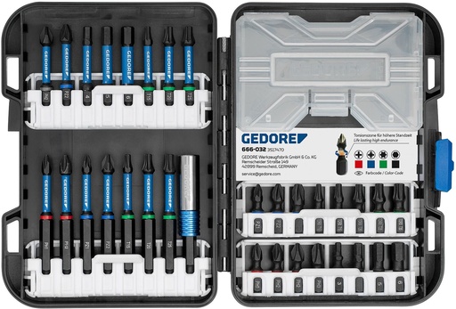 [089001060] GEDORE TORSIEBIT-SET 32-Delig 666-032   3517470 *A*