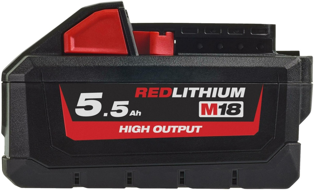 MILWAUKEE M18™ M18 HB5.5 REDLITHIUM HIGH OUTPUT™ ACCU 5,5Ah 4932464712