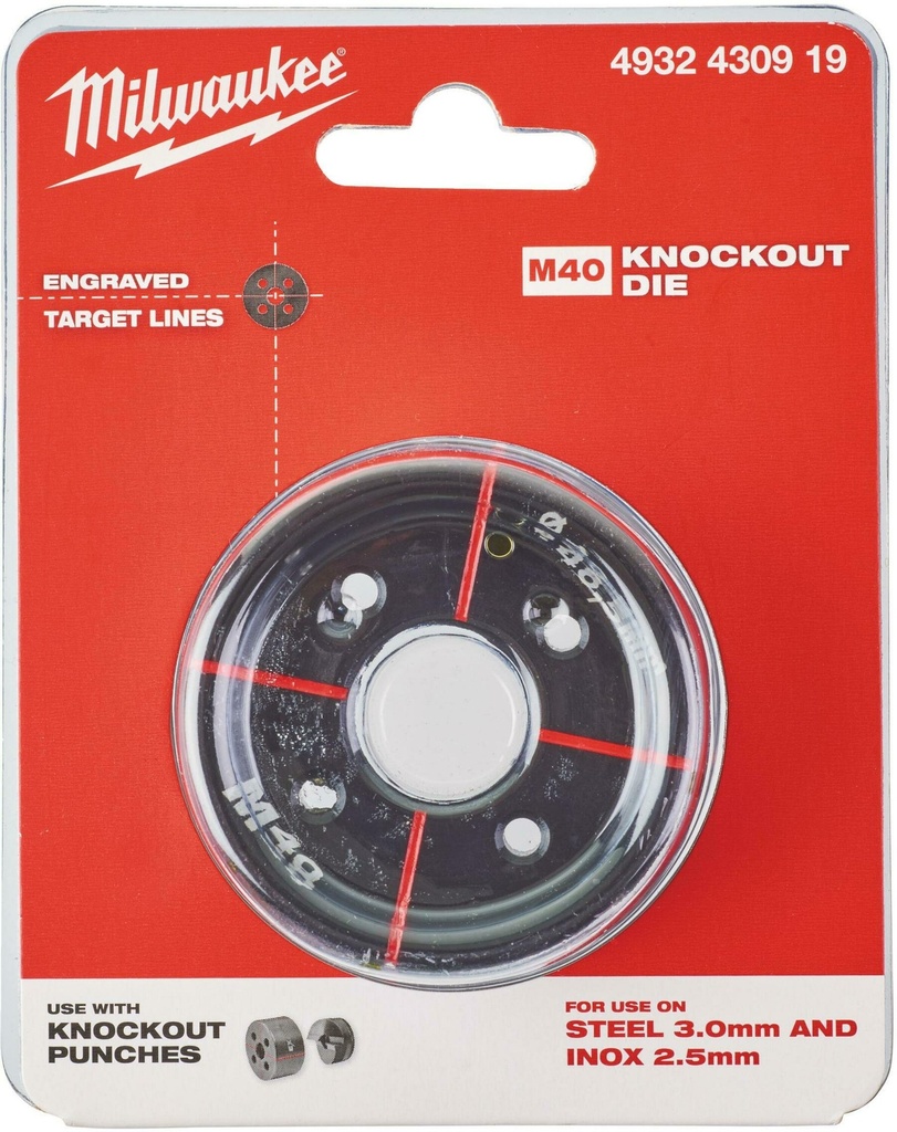 MILWAUKEE MATRIJS M40 4932430919 