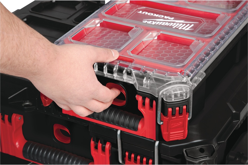 MILWAUKEE PACKOUT™ COMPACT KOFFER ORGANISER 250x380x120mm 4932464083