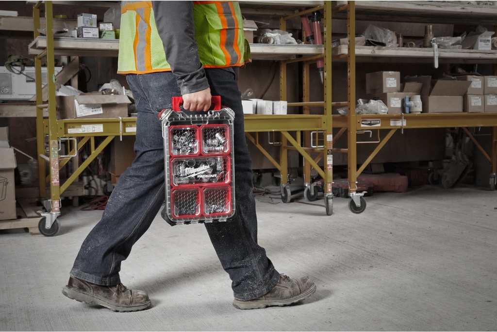 MILWAUKEE PACKOUT™ COMPACT KOFFER ORGANISER 250x380x120mm 4932464083