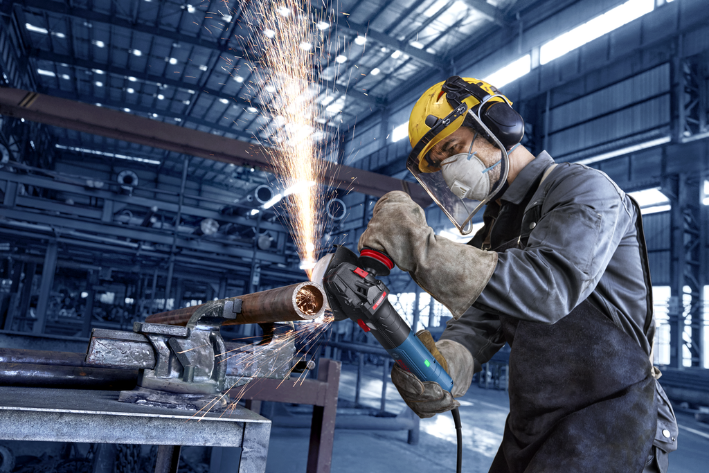 BOSCH EXPERT EXWS20-125SB HAAKSE SLIJPMACHINE 2000W 125MM SOLO IN DOOS