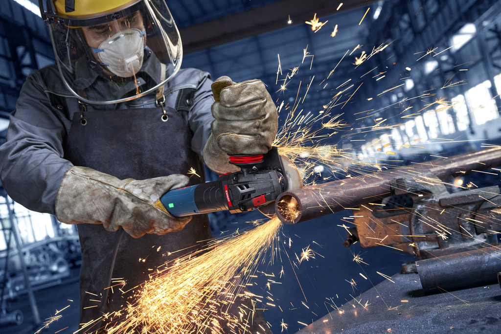 BOSCH EXPERT EXWS20-125SB HAAKSE SLIJPMACHINE 2000W 125MM SOLO IN DOOS