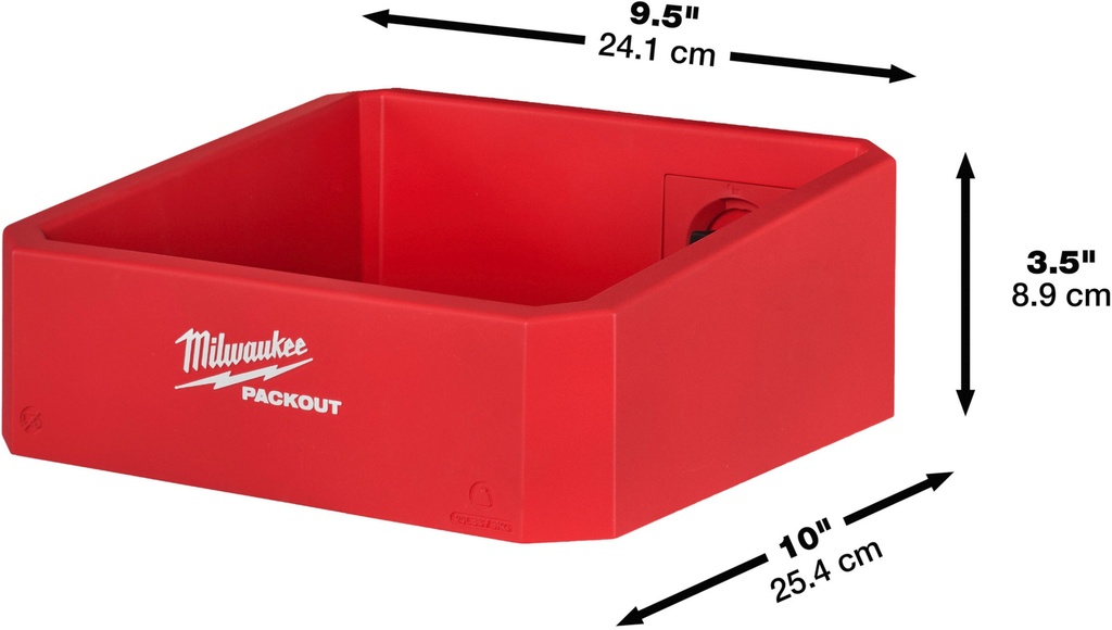 MILWAUKEE PACKOUT™ SMALL SHELF KLEINE HOUDER 4932480713