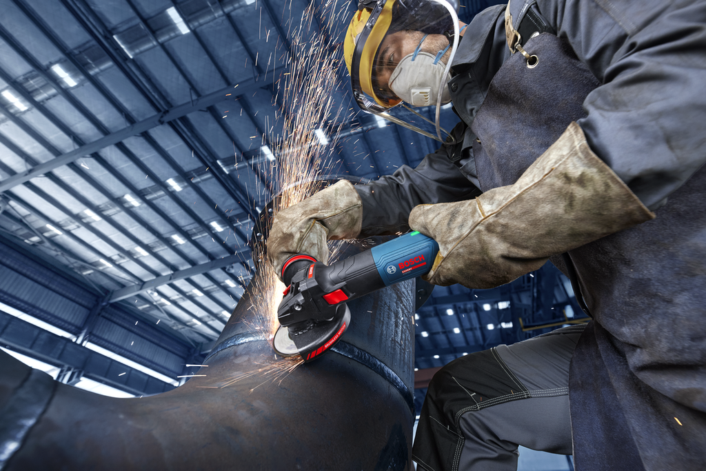 BOSCH EXPERT EXWS20-125SB HAAKSE SLIJPMACHINE 2000W 125MM SOLO IN DOOS