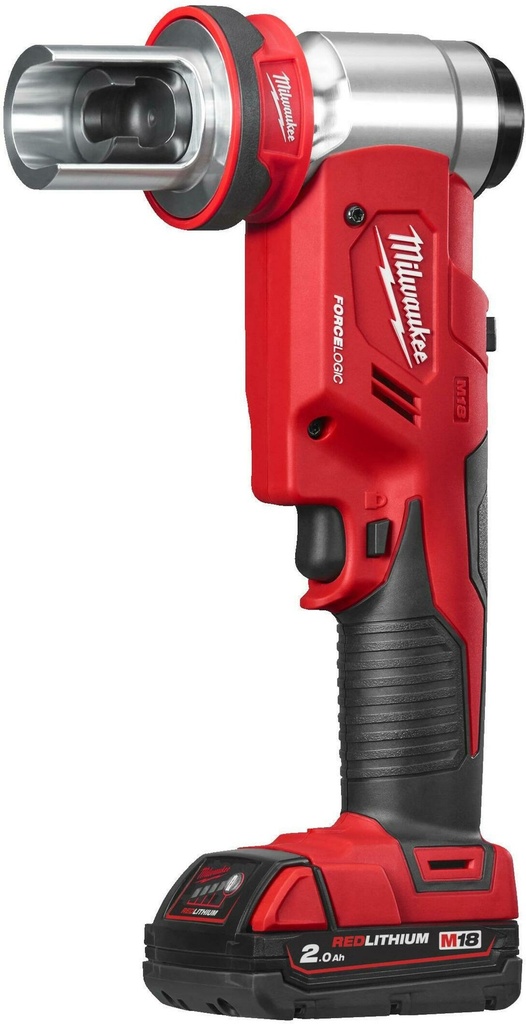 MILWAUKEE PONSMACHINE M18 HKP-201CA 18V +KOFFER +MATRIJS M16,20,25,32 EN 40