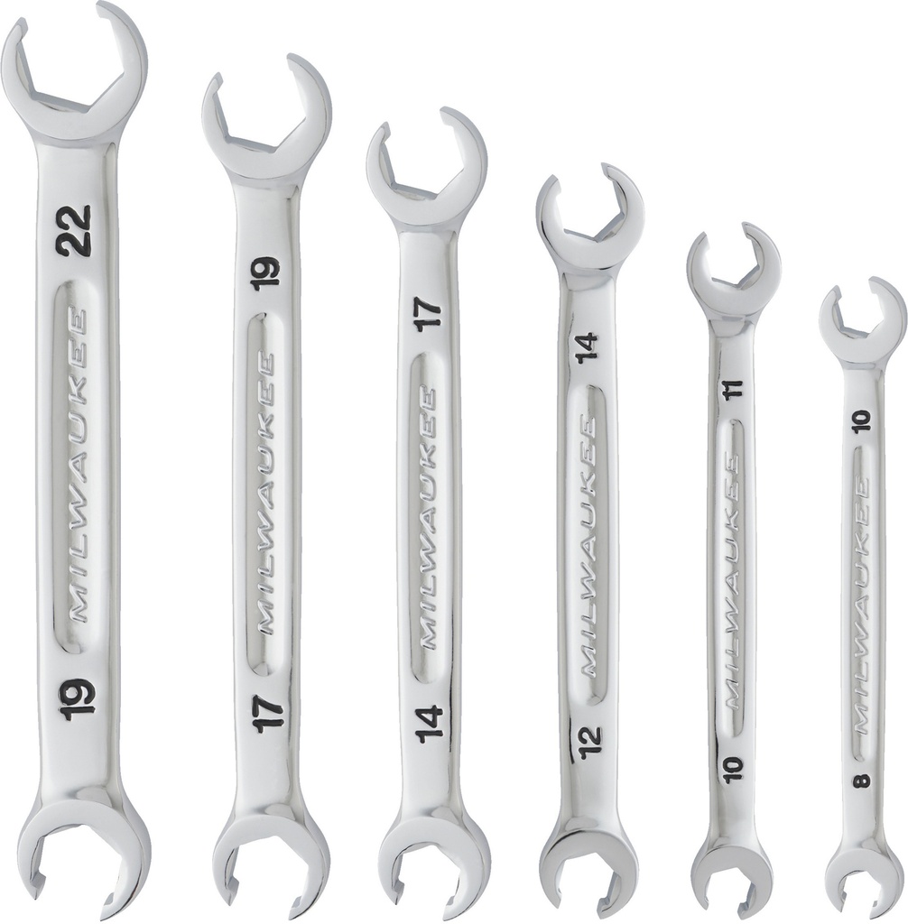 MILWAUKEE STEEKSLEUTELSET 6-Delig 8-22mm 4932480636