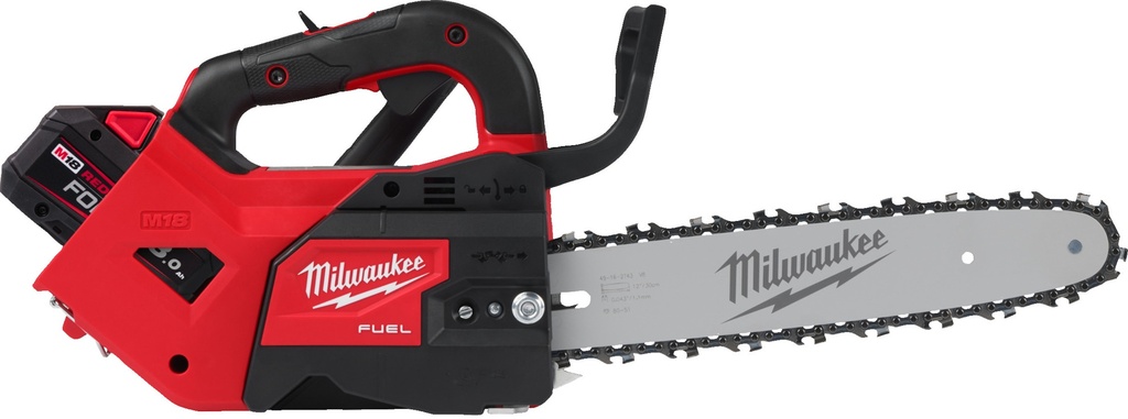 MILWAUKEE M18 FUEL™ M18 FTHCHS30-802 ACCU KETTINGZAAG MET BOVENHANDGREEP 30cm 4933499221